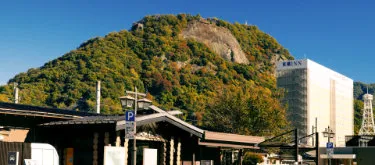 大月駅前と東横INN