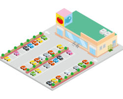 スーパー・100円ショップ